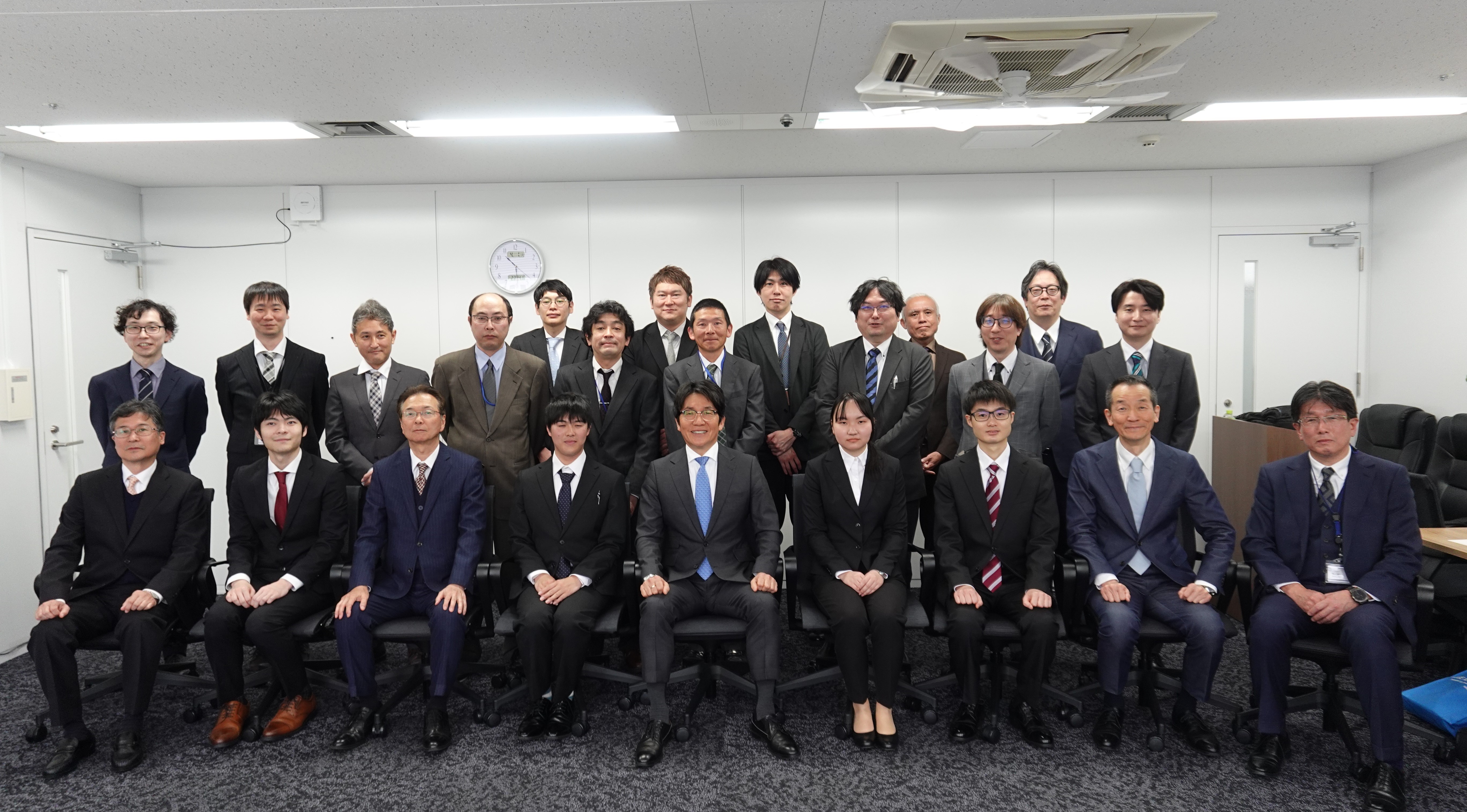 2025年新入社員入社式の様子
